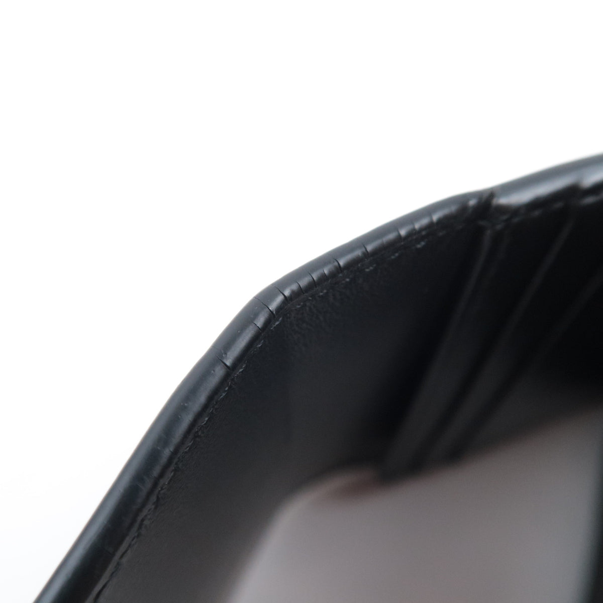 CELINE Triomphe Embossed Leather Wallet
