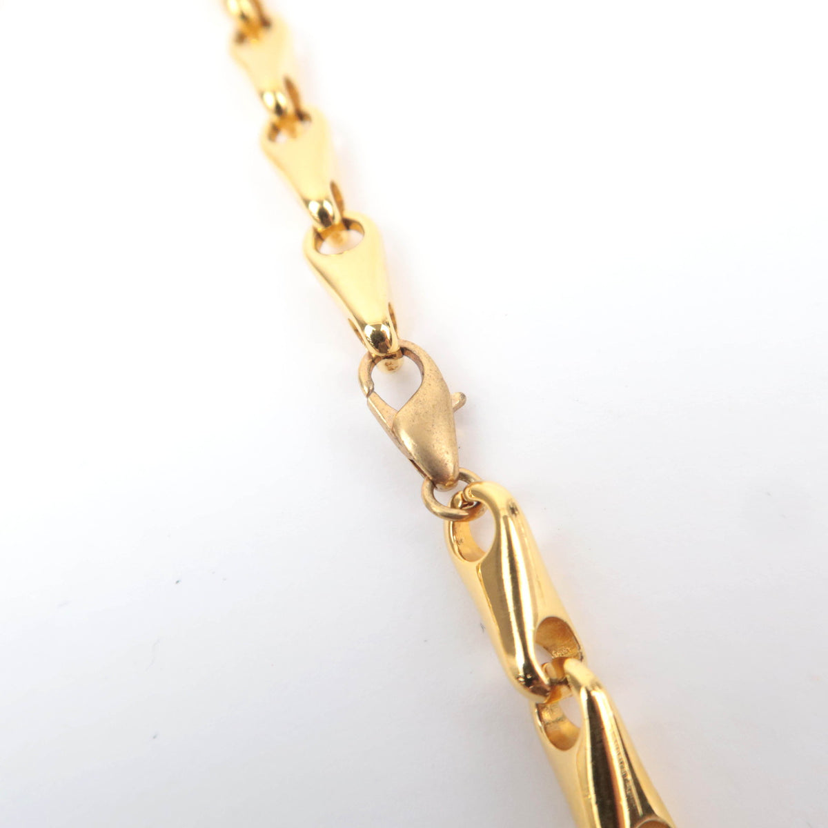 CELINE Circle Logo Ring Pendant Necklace