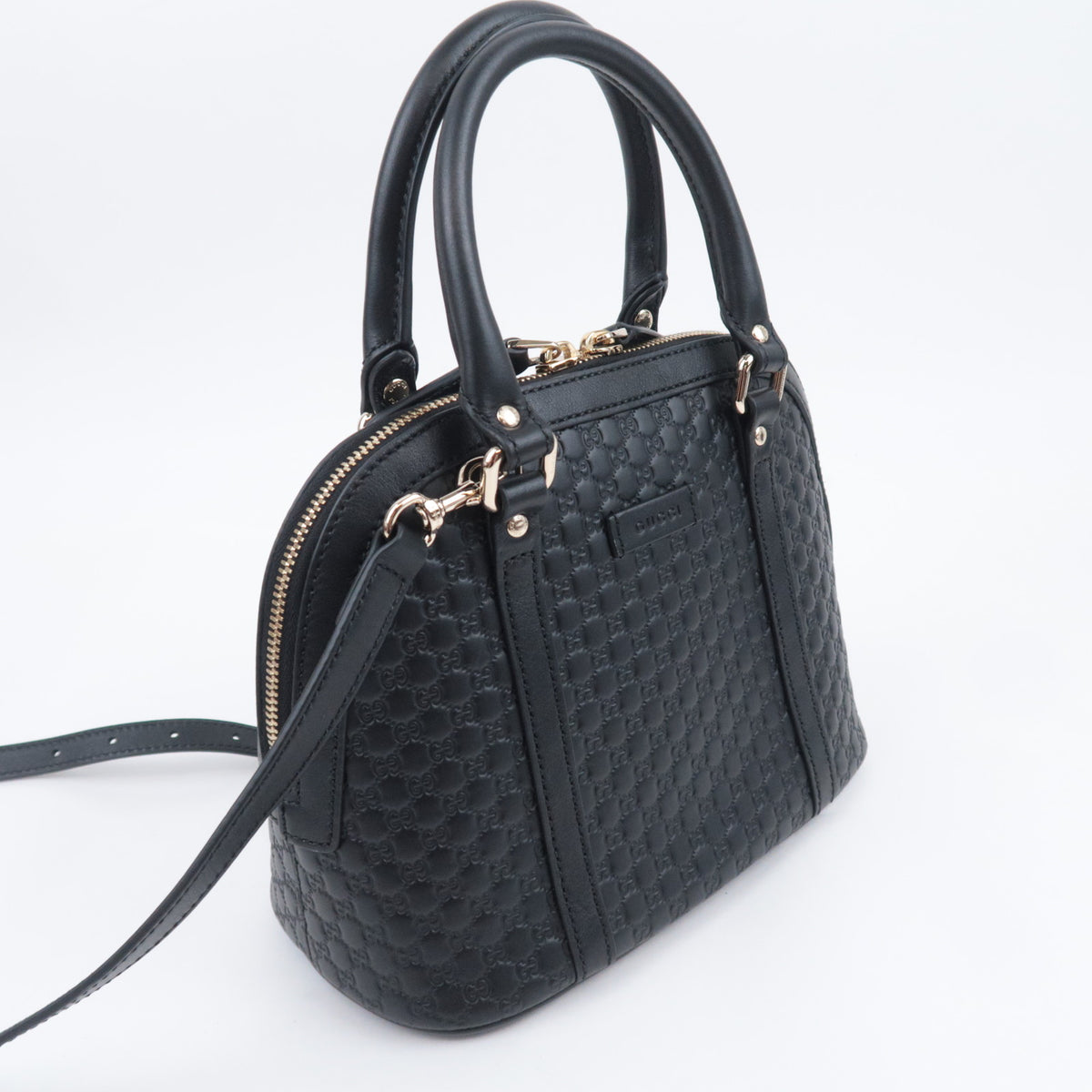 GUCCI Microguccissima 2Way Small Dome Bag 449654