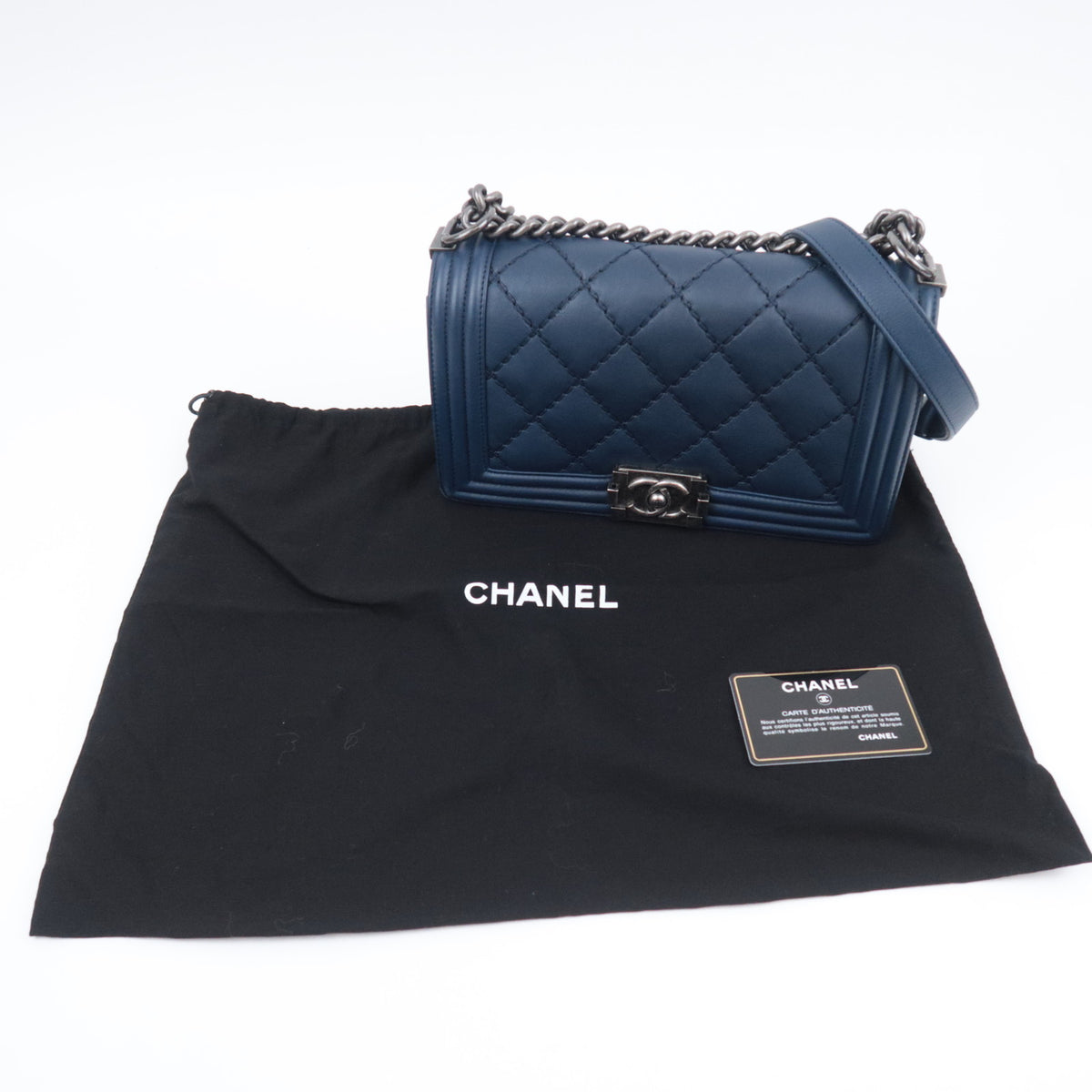 CHANEL Wild Stitch Boy Chanel 25 Flap Bag Lambskin