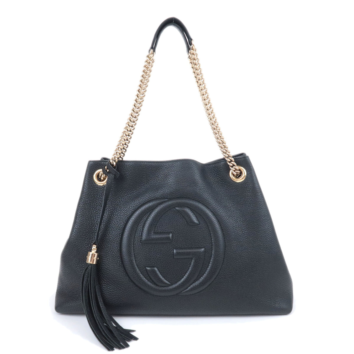 GUCCI Soho Interlocking G Chain Shoulder Bag 536196  92764