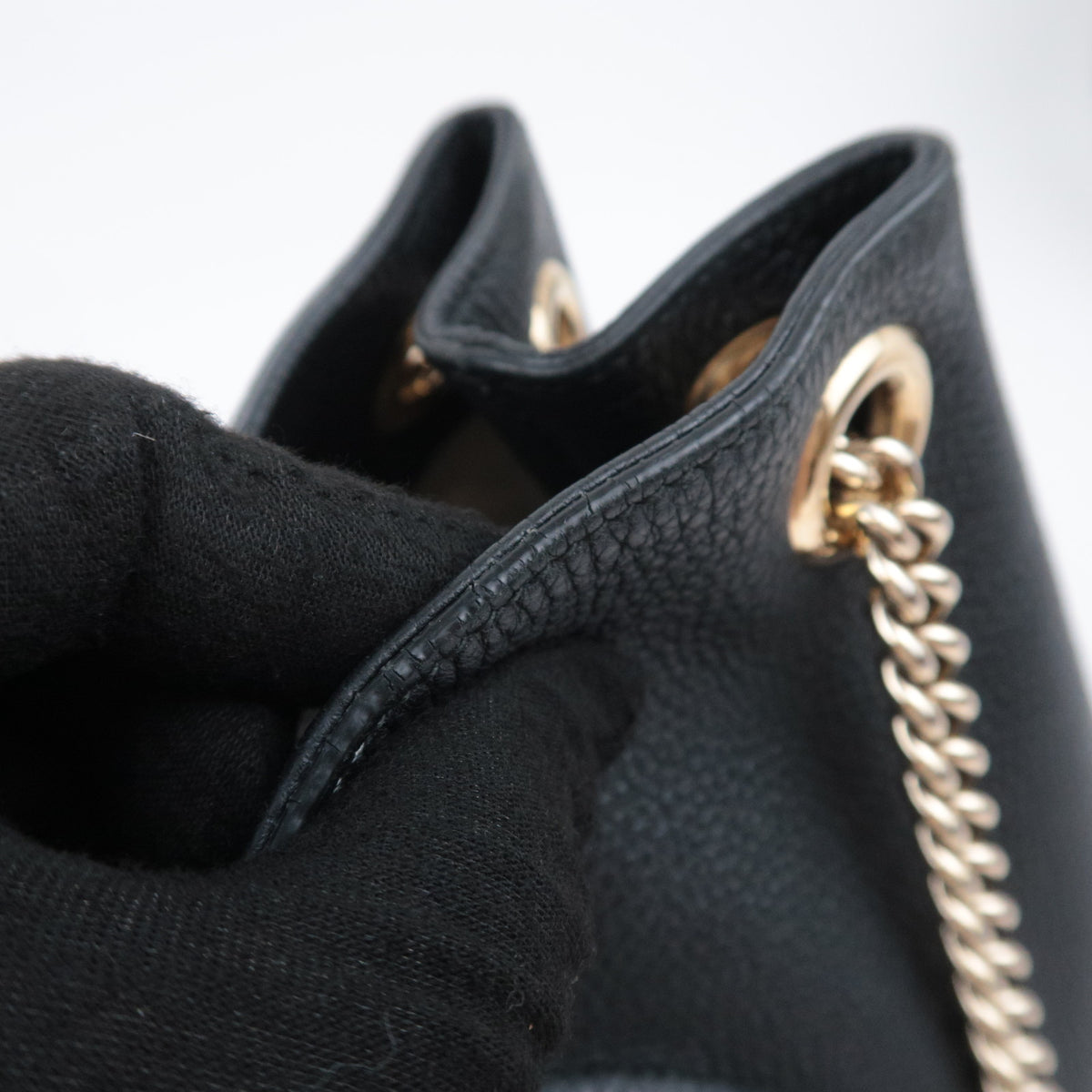 GUCCI Soho Interlocking G Chain Shoulder Bag 536196