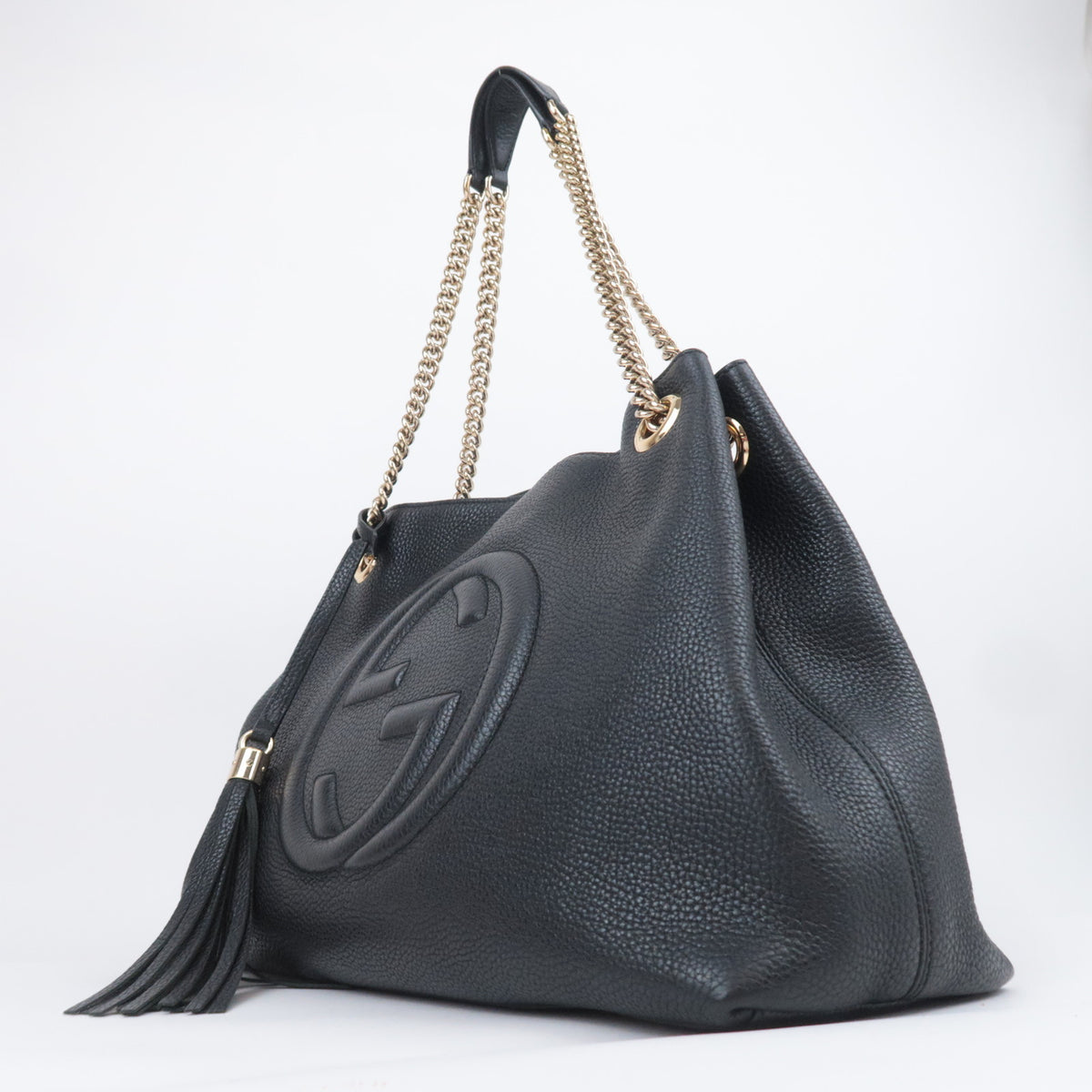 GUCCI Soho Interlocking G Chain Shoulder Bag 536196