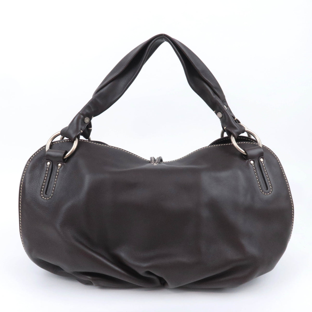 CELINE Bittersweet Leather Shoulder Bag