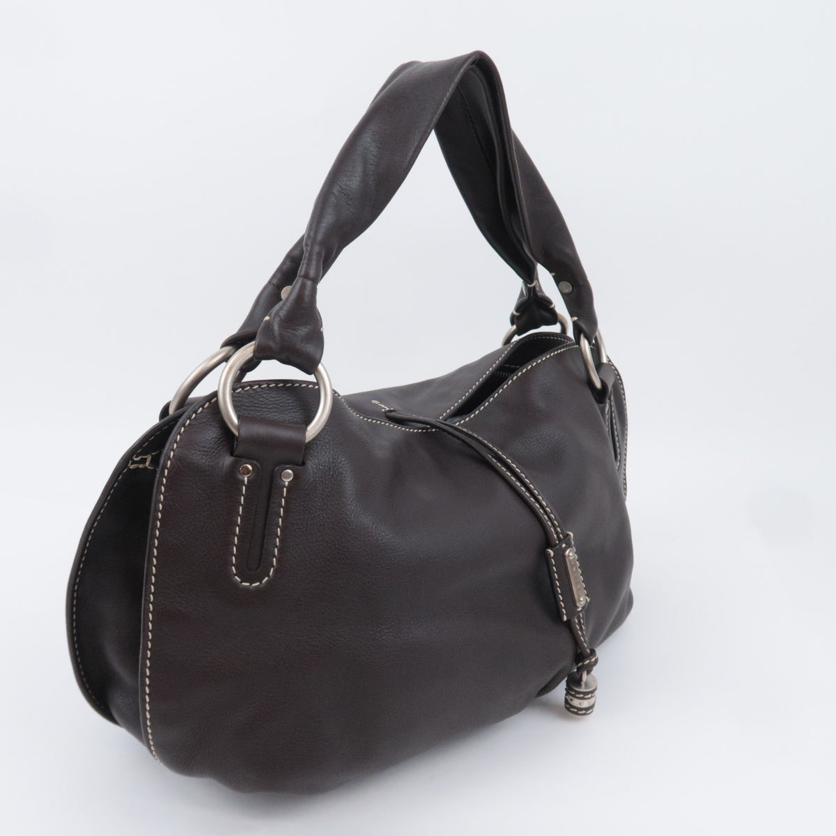 CELINE Bittersweet Leather Shoulder Bag