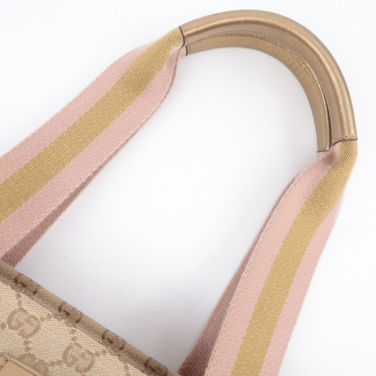 GUCCI Sherry GG Canvas Tote Bag 155524