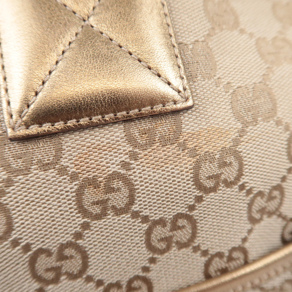 GUCCI Sherry GG Canvas Tote Bag 155524
