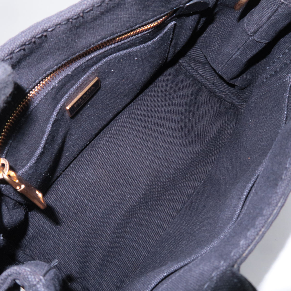 PRADA Canapa Mini 2Way Canvas Tote Bag 1BG439