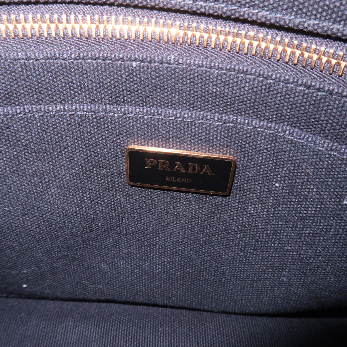 PRADA Canapa Mini 2Way Canvas Tote Bag 1BG439