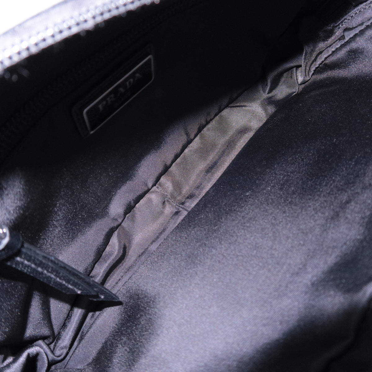 PRADA Nylon Leather Waist Bag Fanny Pack