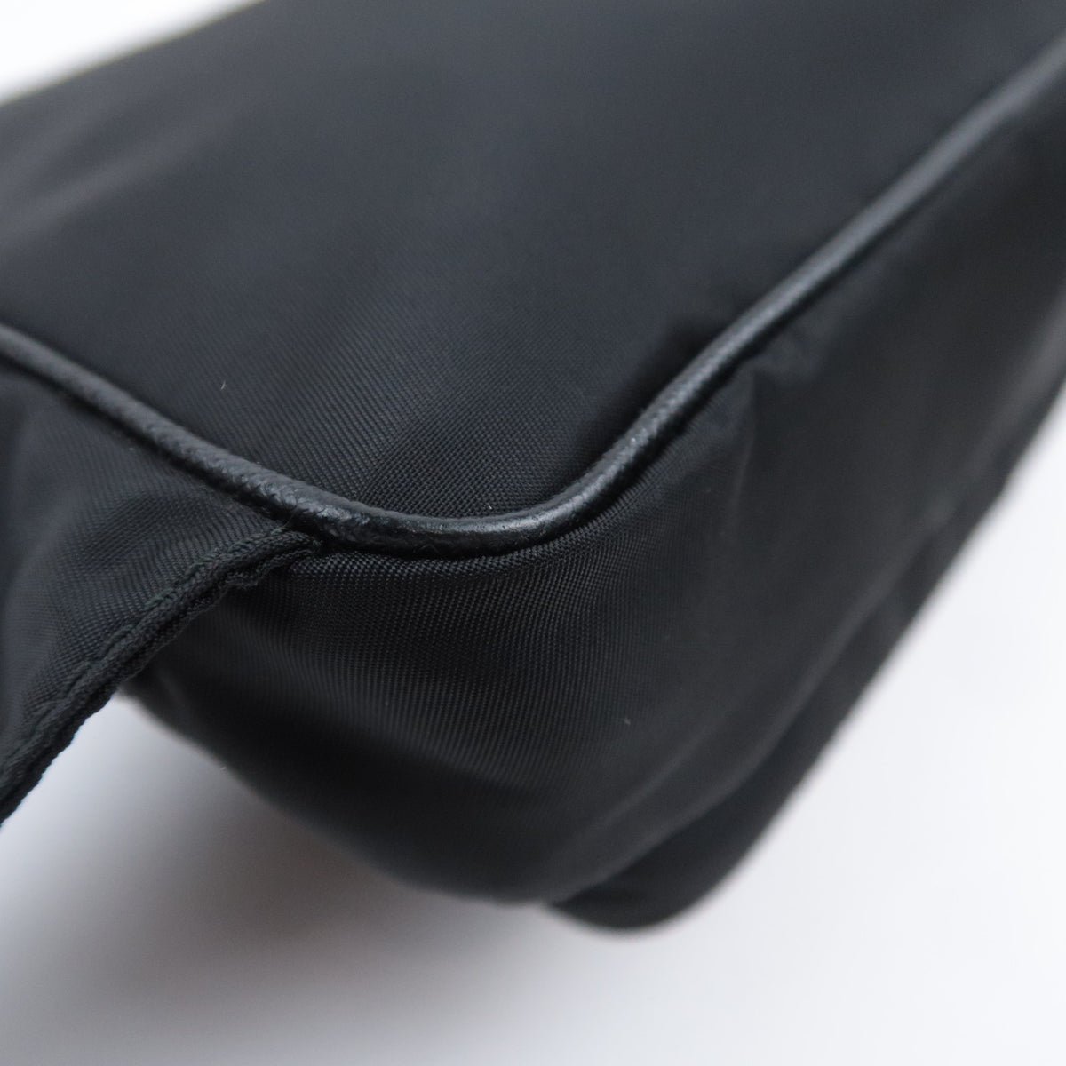 PRADA Nylon Leather Waist Bag Fanny Pack