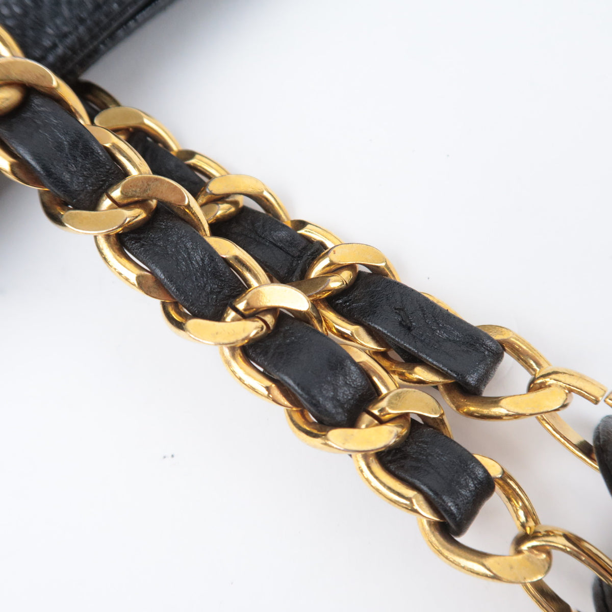 CHANEL Coco Mark Chain Tote Bag Caviarskin