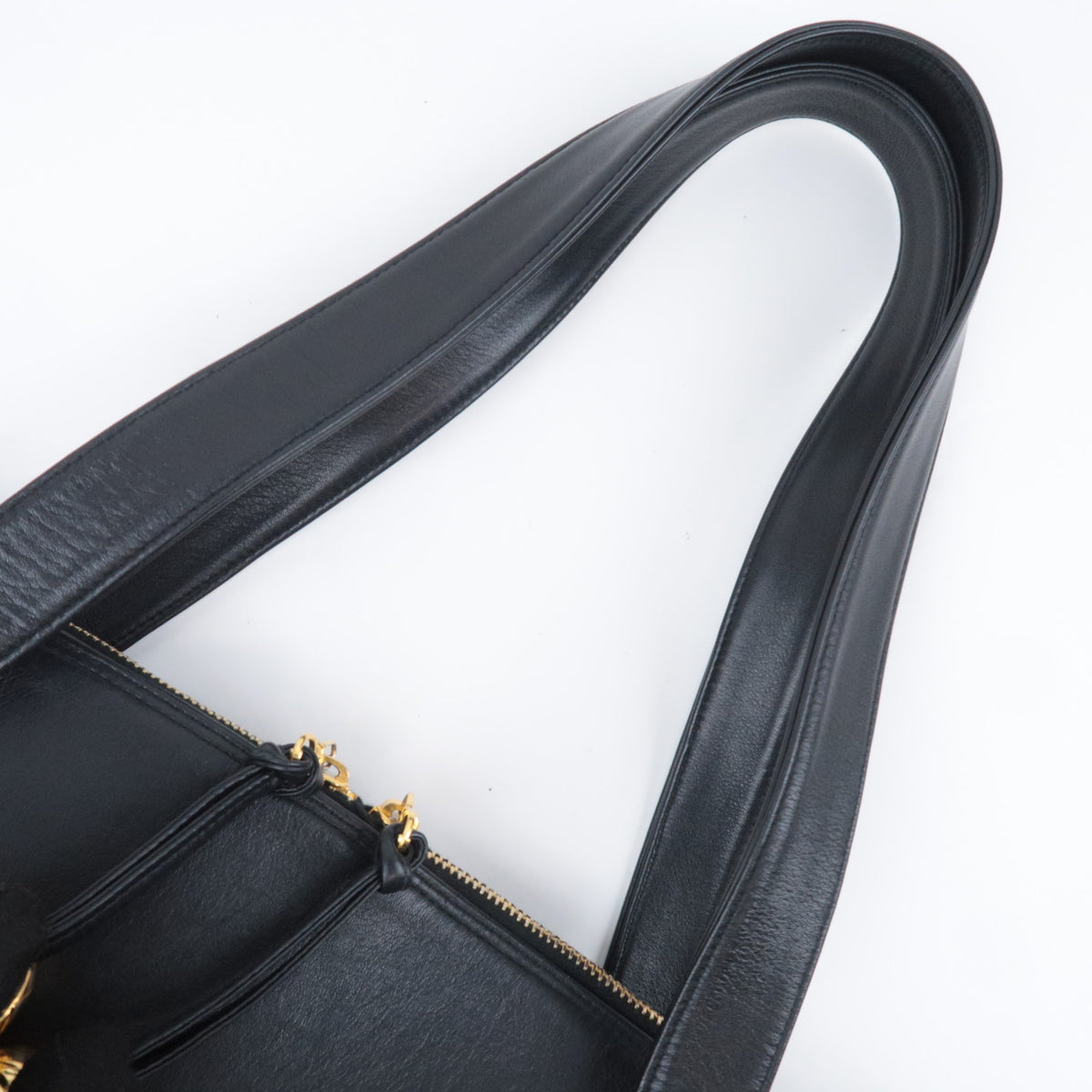 CHANEL Big Coco Mark Cocoball Tote Bag Lambskin