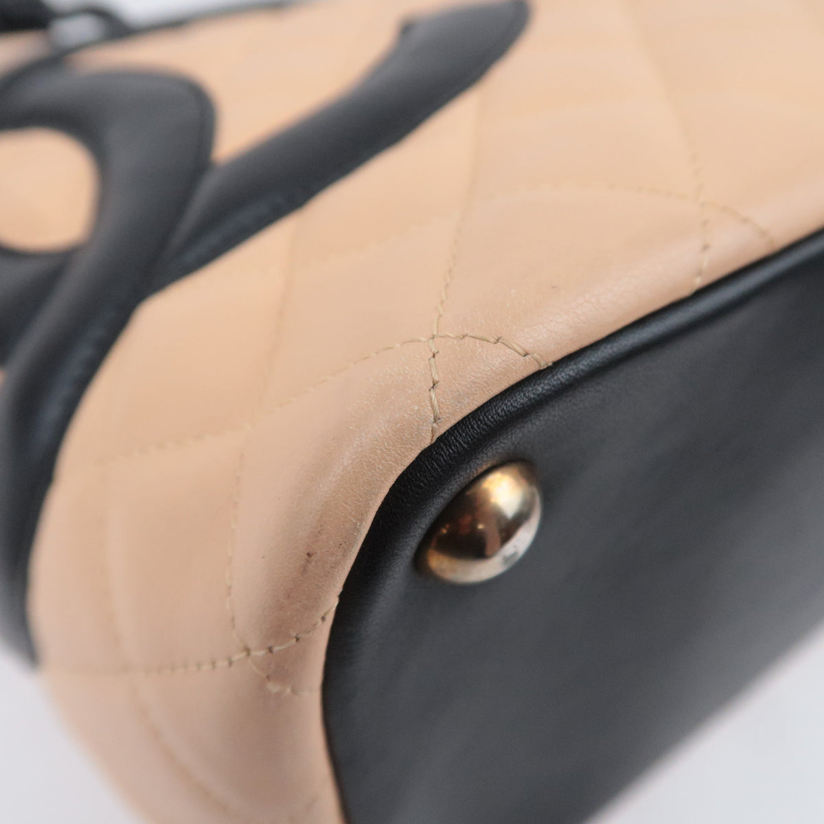 CHANEL Cambon Line Large Tote Bag Lambskin A25169