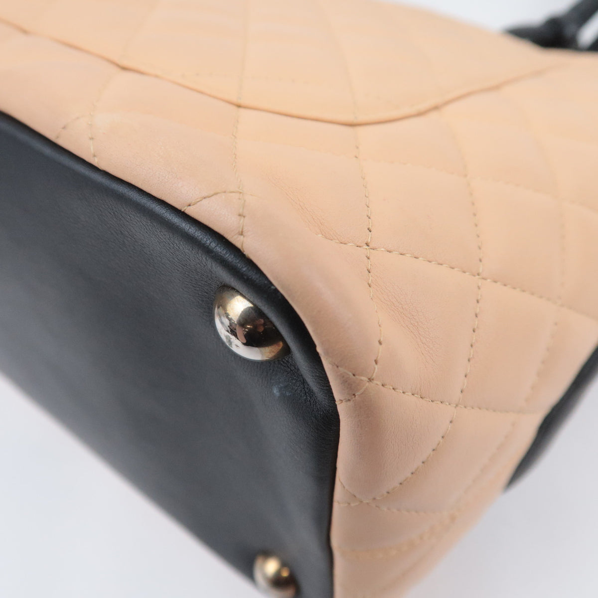 CHANEL Cambon Line Large Tote Bag Lambskin A25169