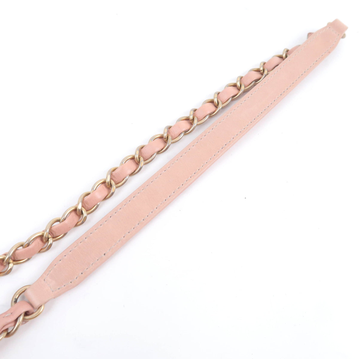 CHANEL Daily Walk Matelasse Pink Leather Flap Bag