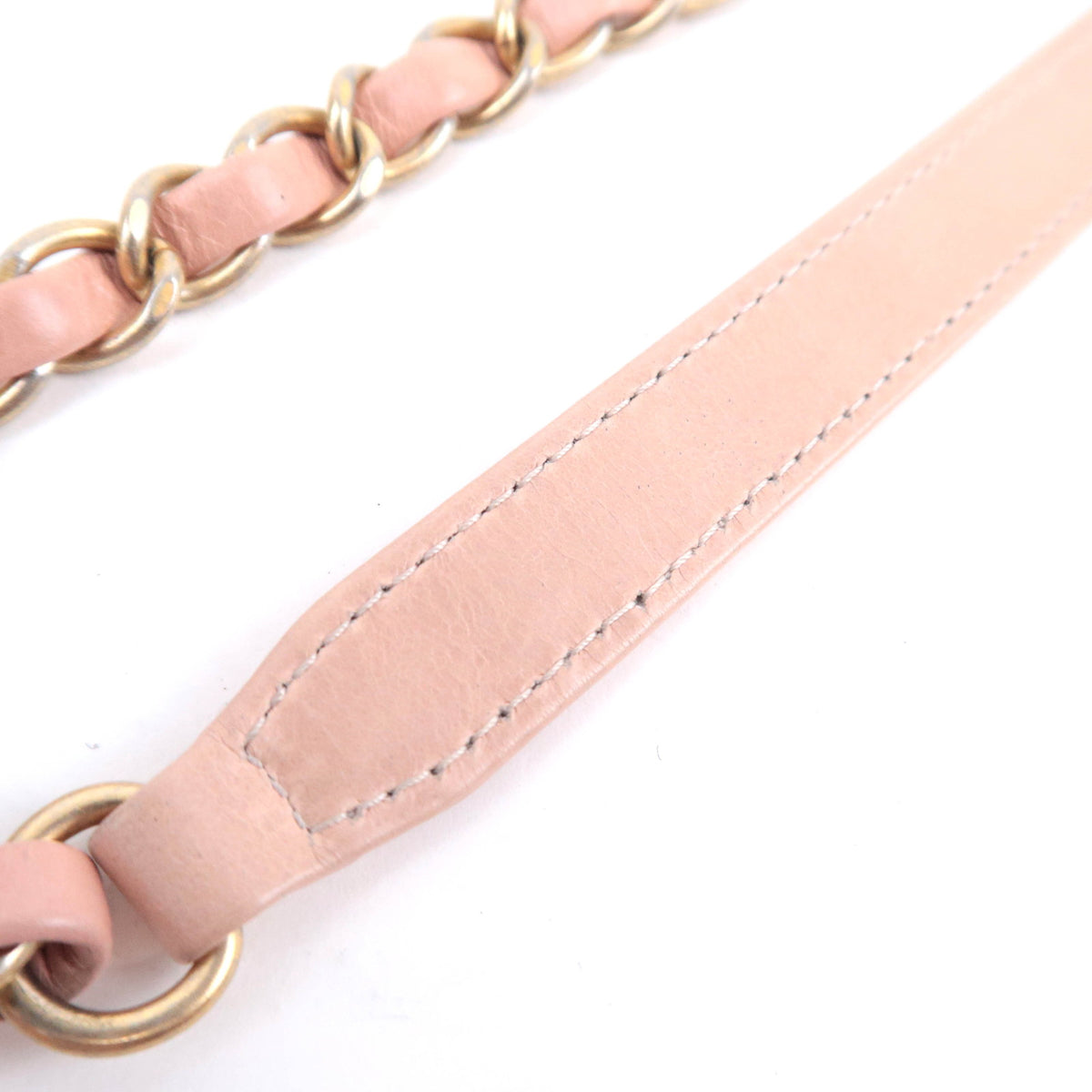 CHANEL Daily Walk Matelasse Pink Leather Flap Bag