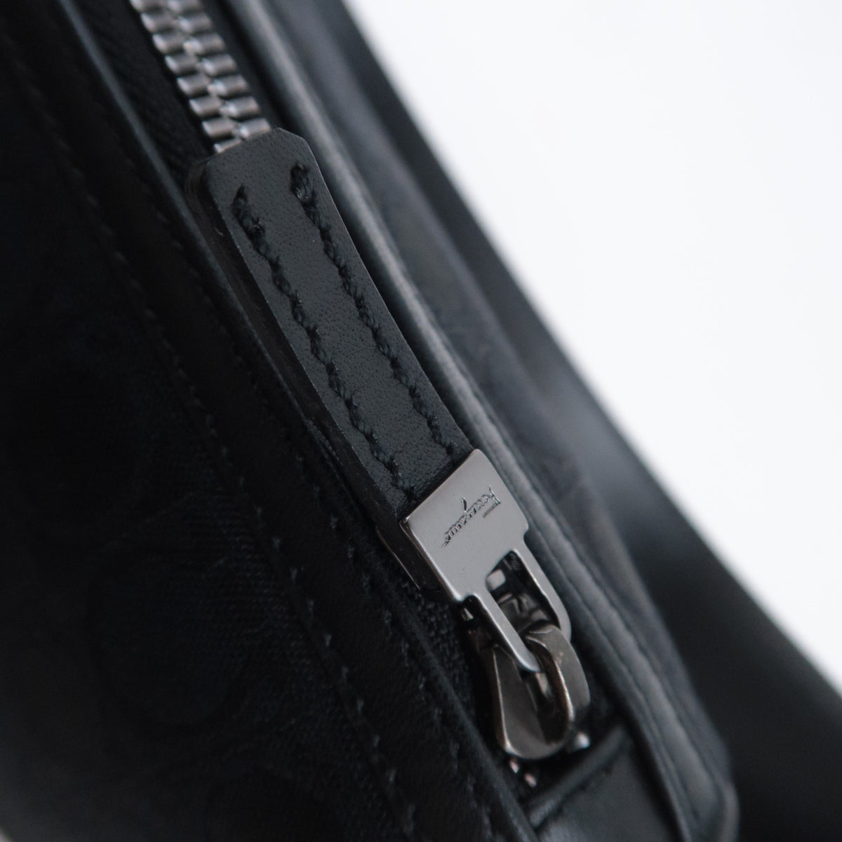 Ferragamo Gancini Small Canvas Shoulder Bag