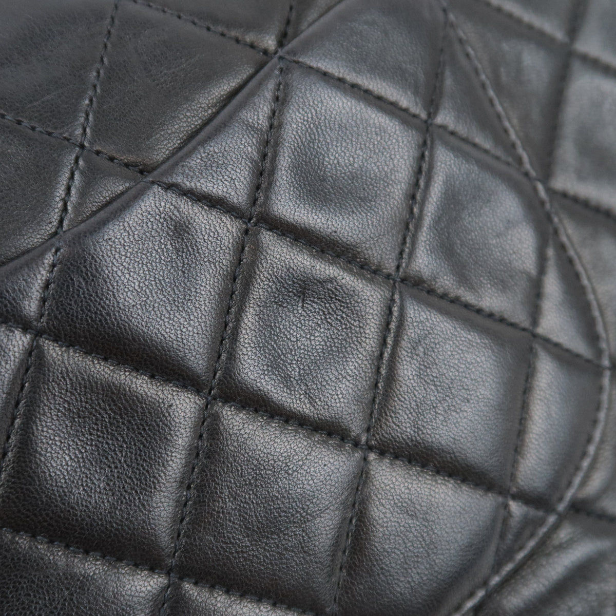 CHANEL Matelasse 25 Double Flap Shoulder Bag Lambskin