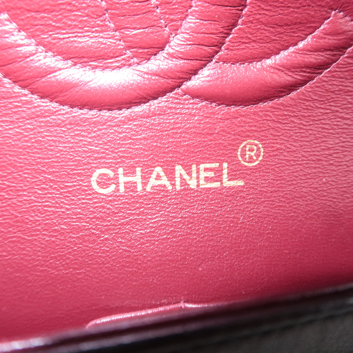 CHANEL Matelasse 25 Double Flap Shoulder Bag Lambskin