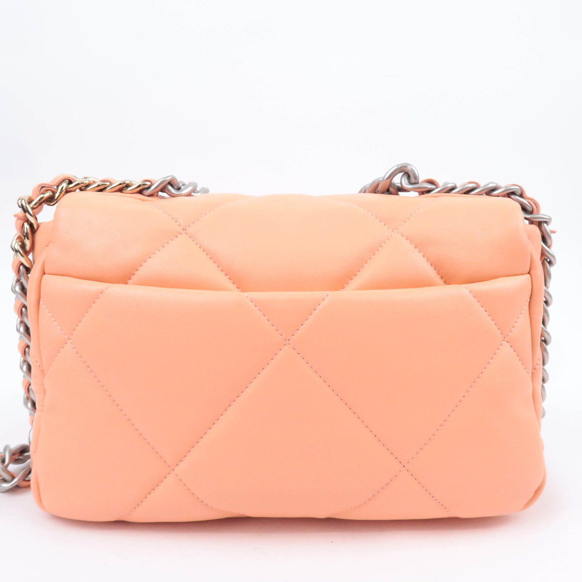 CHANEL 19 Dixneuf 2Way Chain Shoulder Bag Lambskin