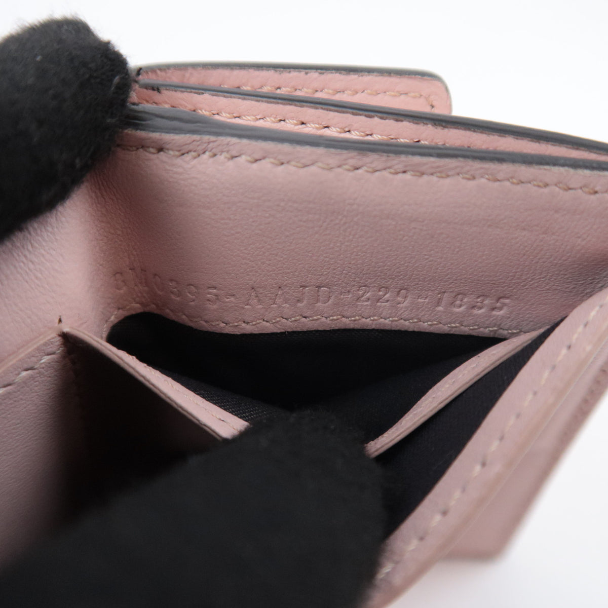 FENDI F Is FENDI Leather Tri-Fold Wallet 8M0395