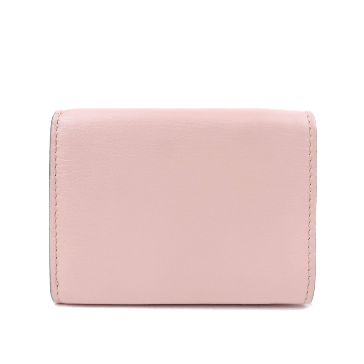 FENDI F Is FENDI Leather Tri-Fold Wallet 8M0395