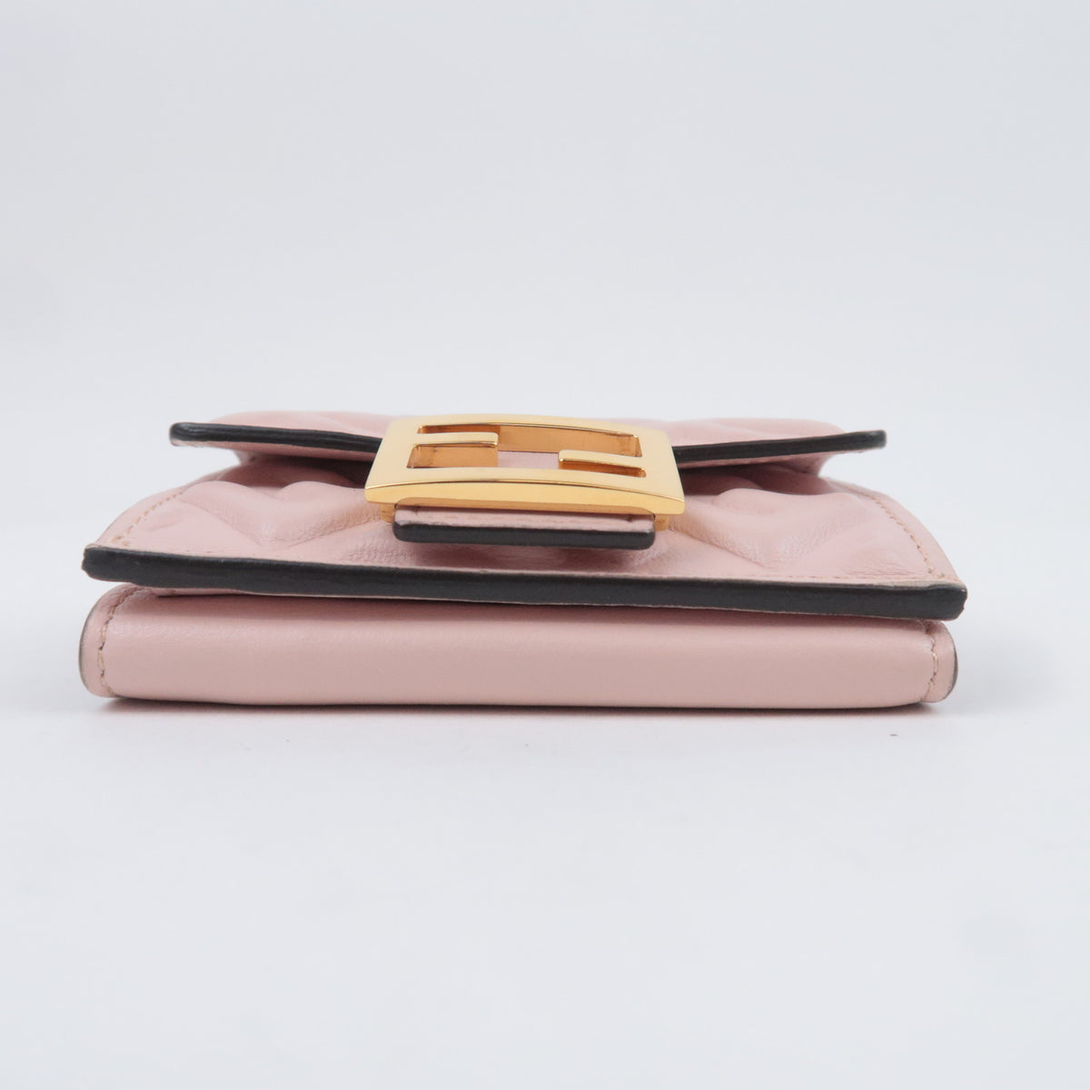 FENDI F Is FENDI Leather Tri-Fold Wallet 8M0395