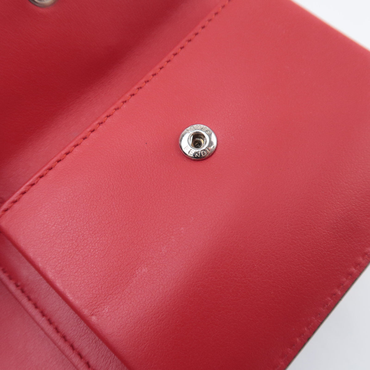 FENDI Monster Leather Bifold Wallet 7M0001