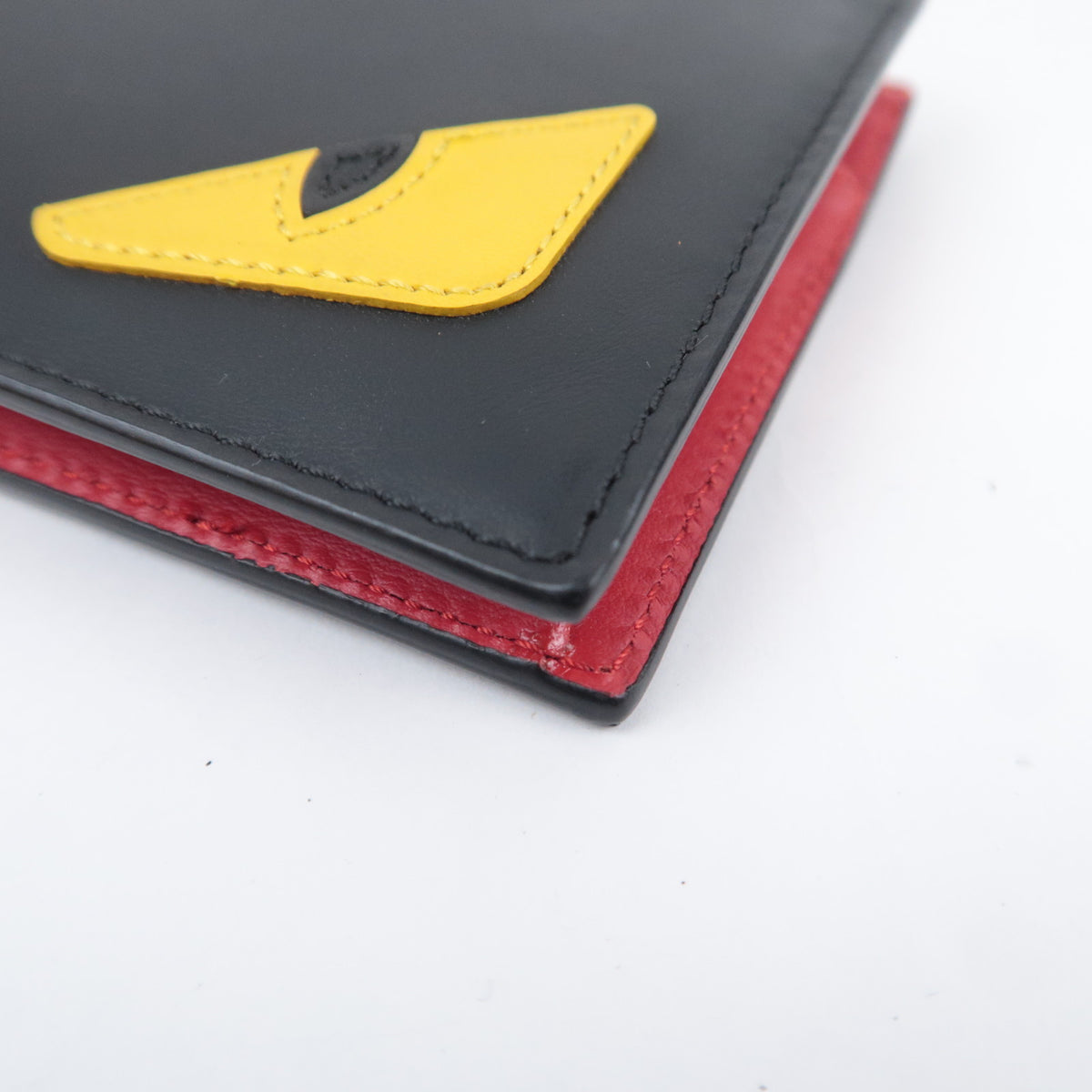 FENDI Monster Leather Bifold Wallet 7M0001