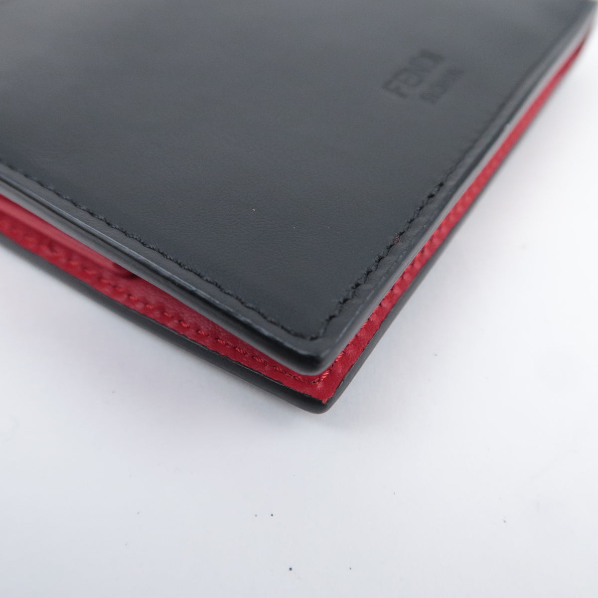 FENDI Monster Leather Bifold Wallet 7M0001