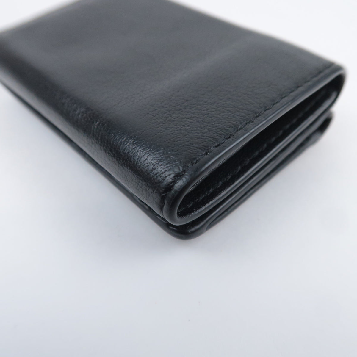 BALENCIAGA Paper Mini Leather Wallet 391446