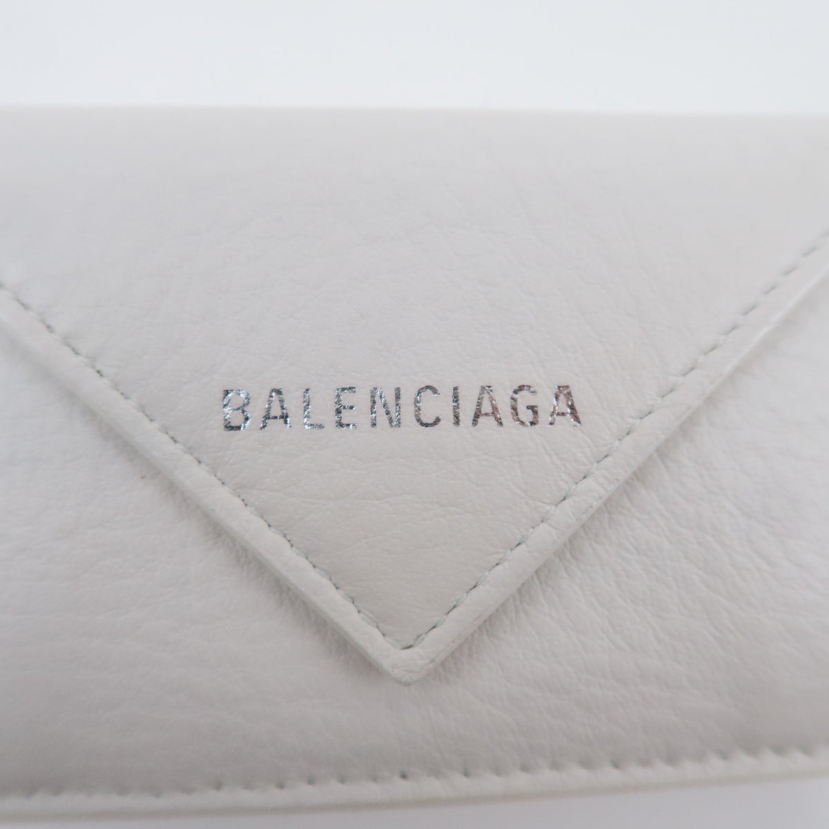 BALENCIAGA Paper Mini Leather Wallet 391446