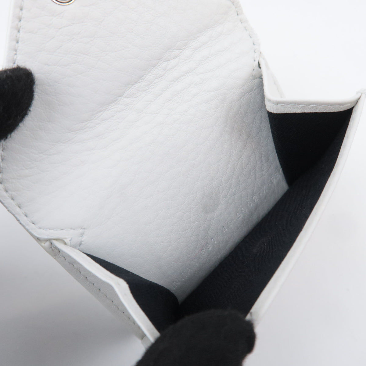 BALENCIAGA Paper Mini Leather Wallet 391446