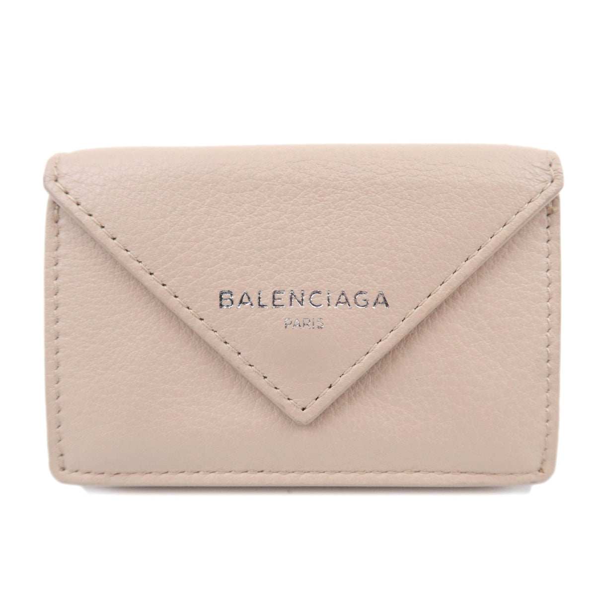 BALENCIAGA Paper Mini Leather Wallet 39144692828