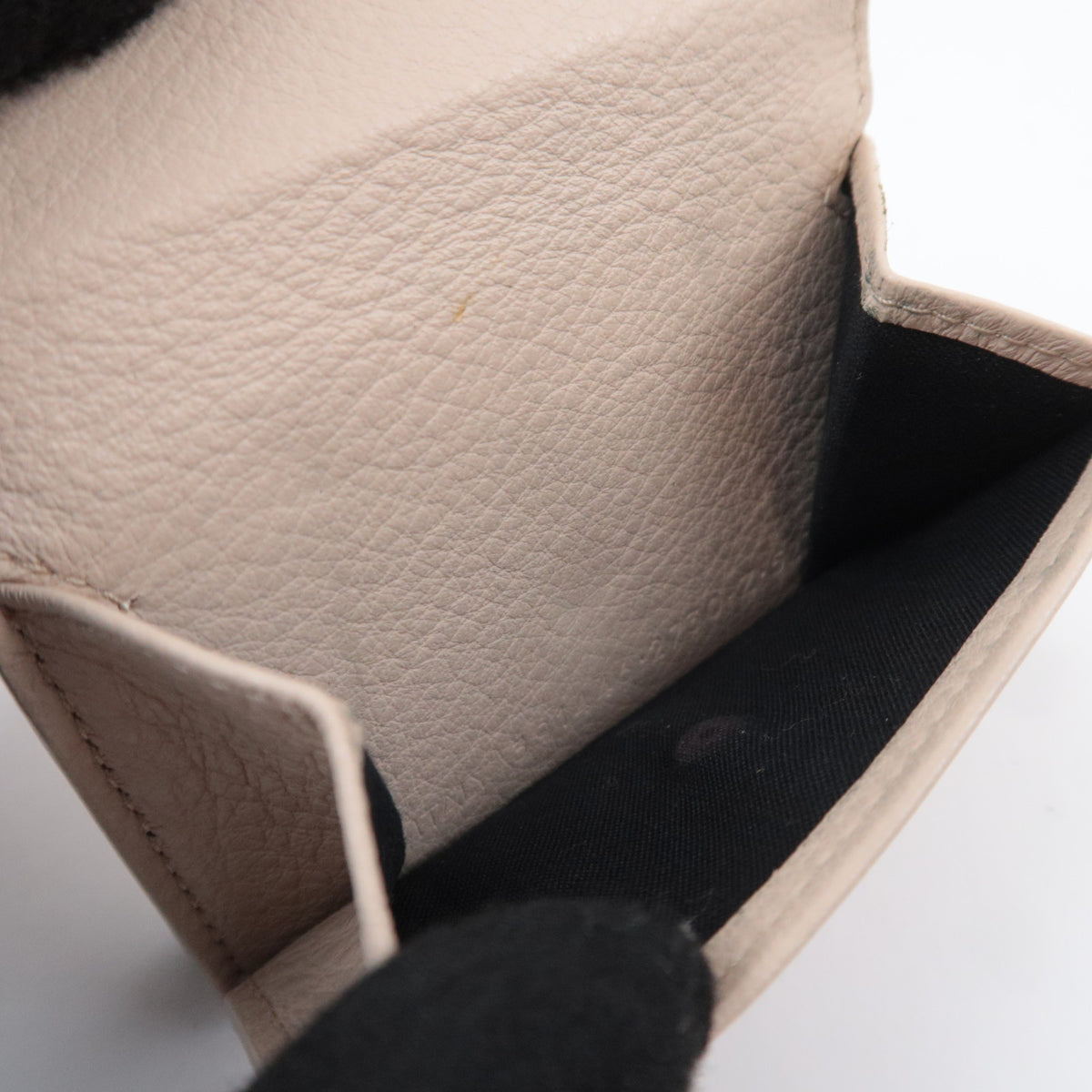 BALENCIAGA Paper Mini Leather Wallet 391446