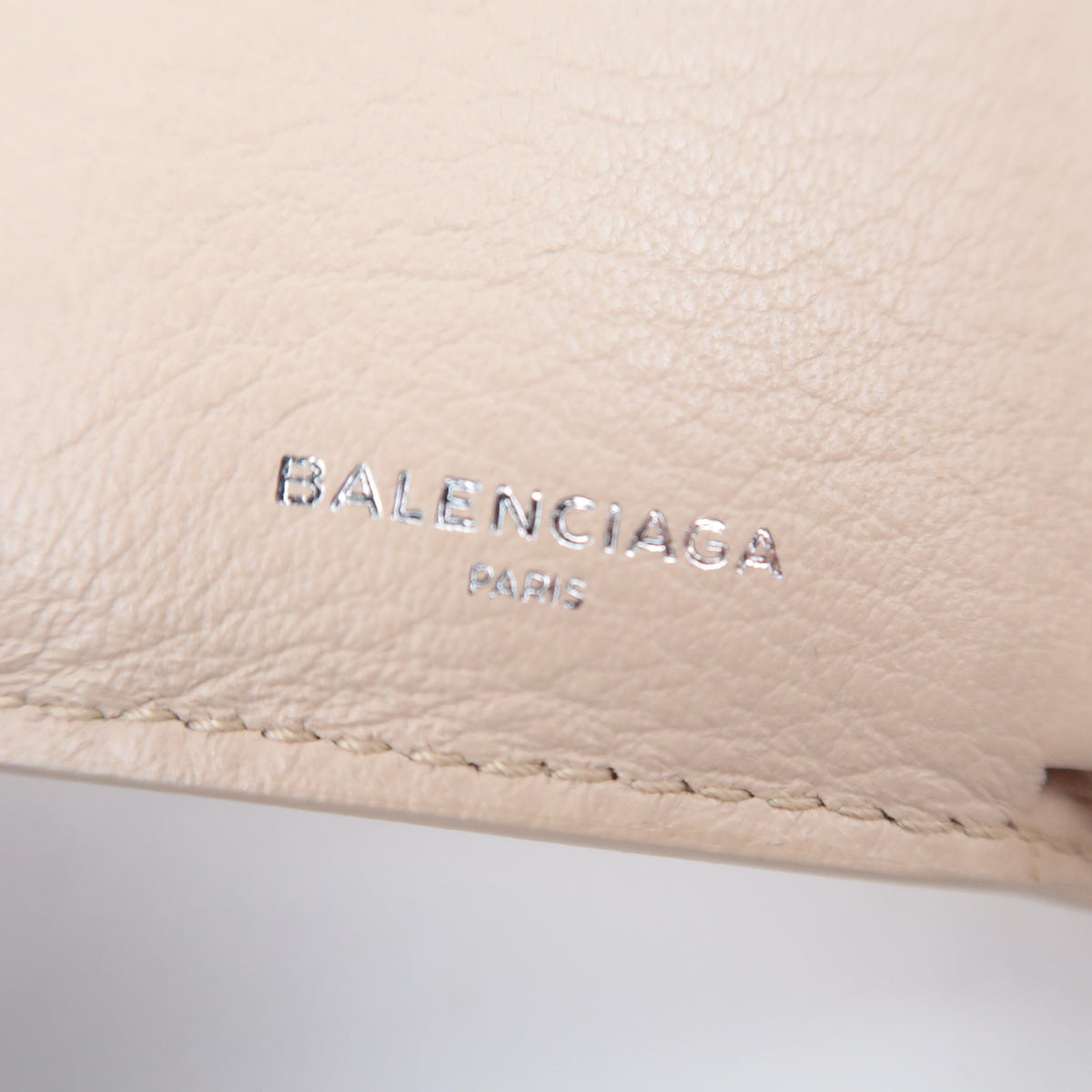 BALENCIAGA Paper Mini Leather Wallet 391446