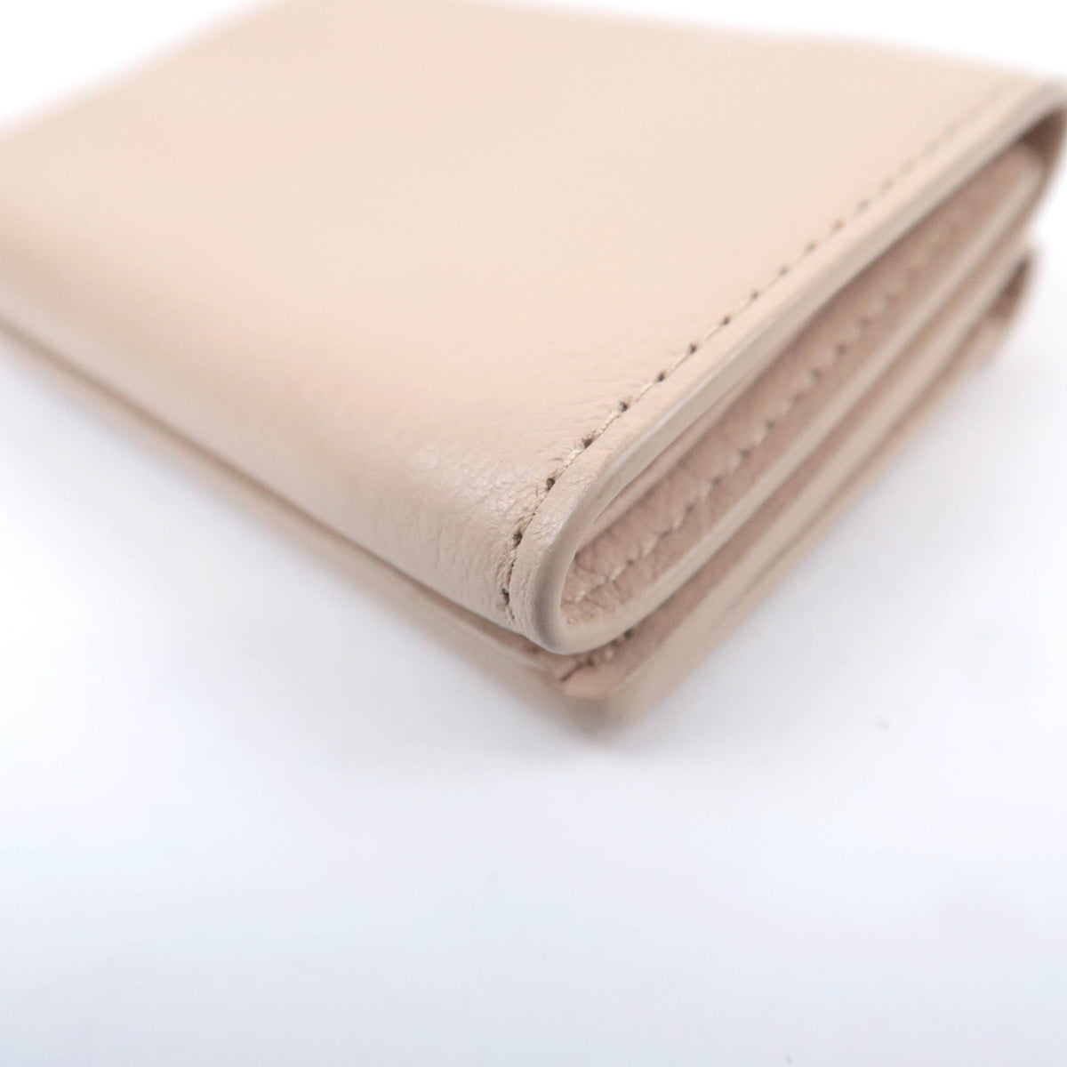 BALENCIAGA Paper Mini Leather Wallet 391446