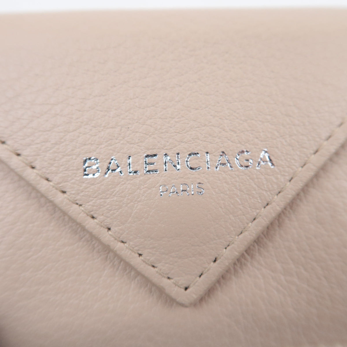 BALENCIAGA Paper Mini Leather Wallet 391446