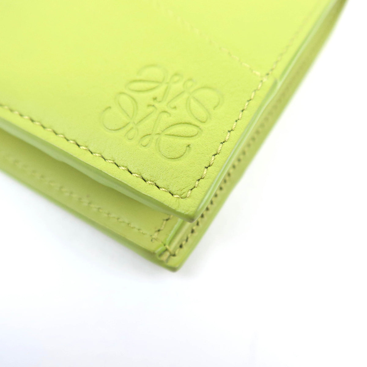 LOEWE Puzzle Edge Bi-Fold Leather Wallet