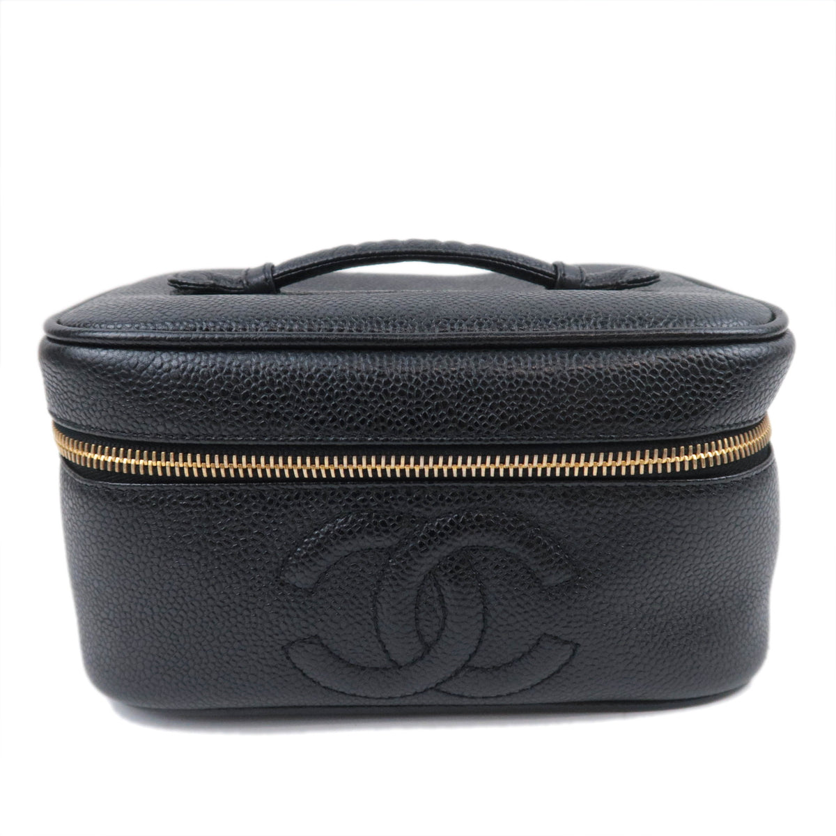 CHANEL Coco Mark Vanity Bag Caviarskin A0199792857