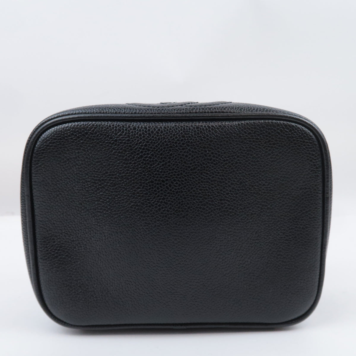CHANEL Coco Mark Vanity Bag Caviarskin A01997