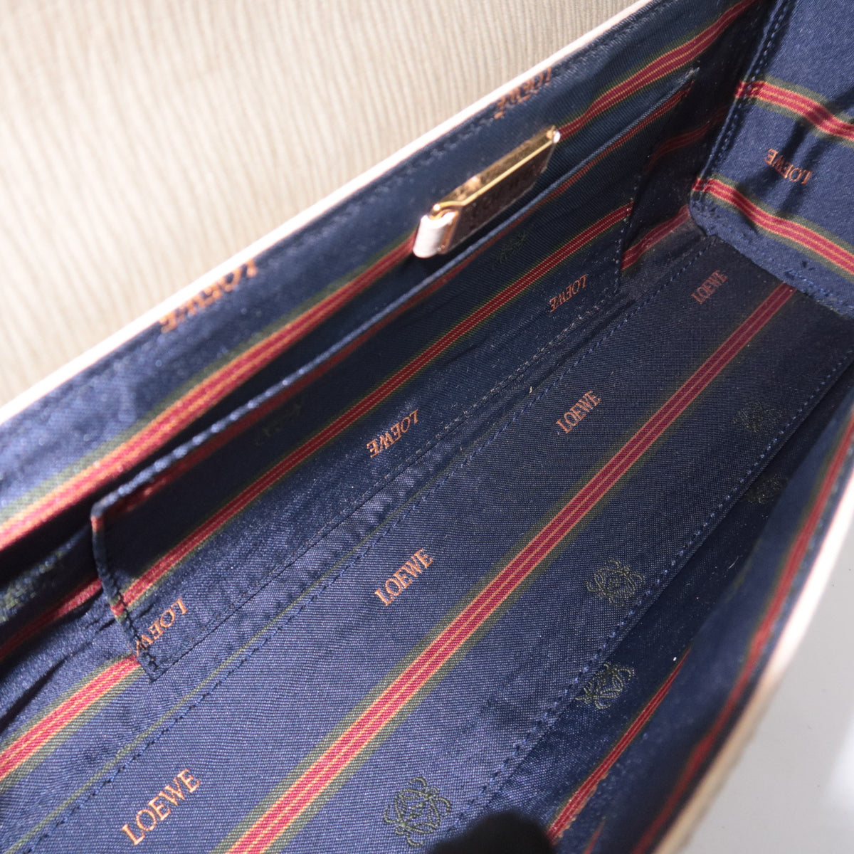 LOEWE Velazquez Leather Handbag