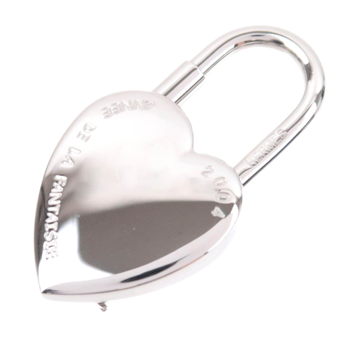 HERMES ViVE L'iDEE Lock Heart Fantasy Charm Lock