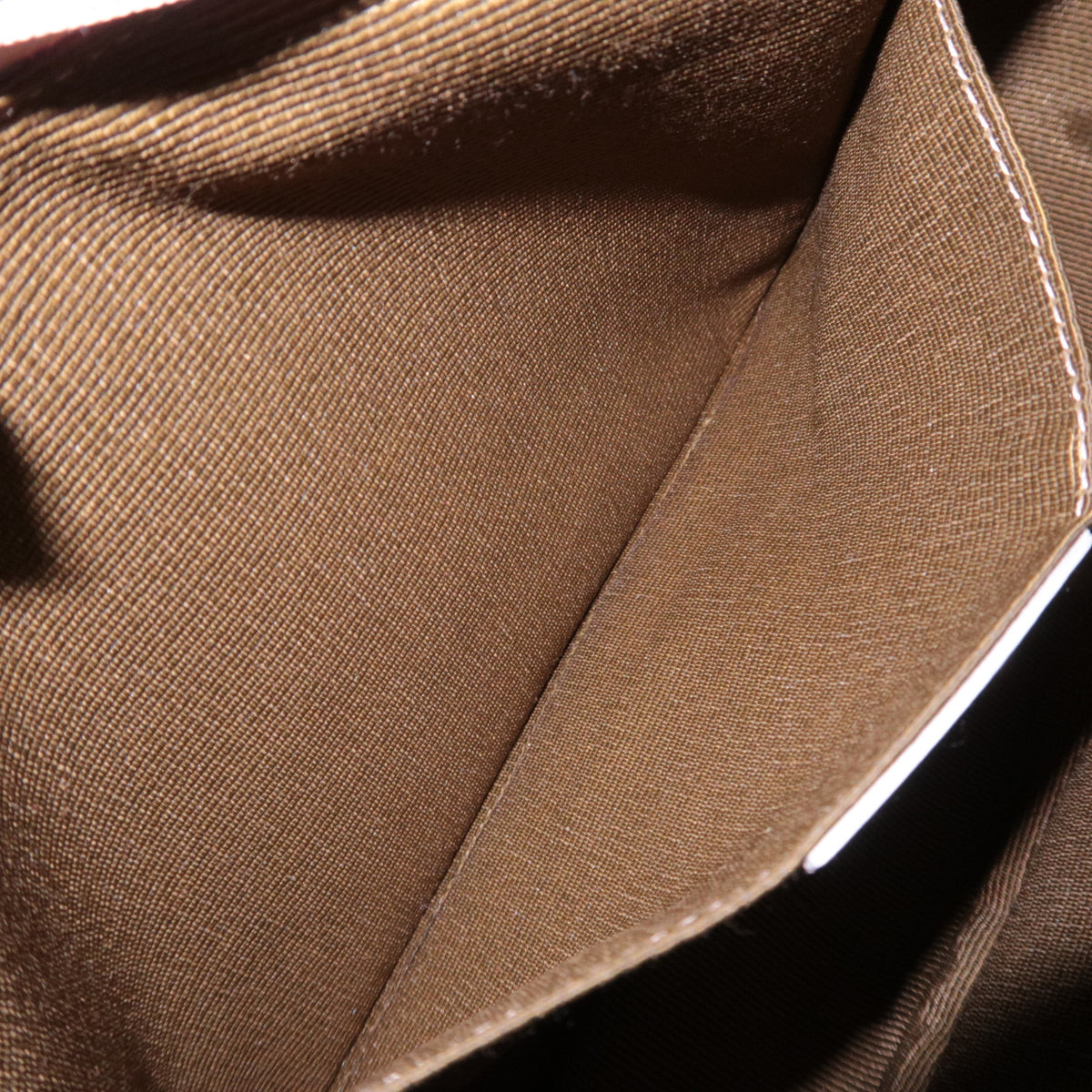 Ferragamo Gancini Canvas Crescent Shape Hobo Bag Beige