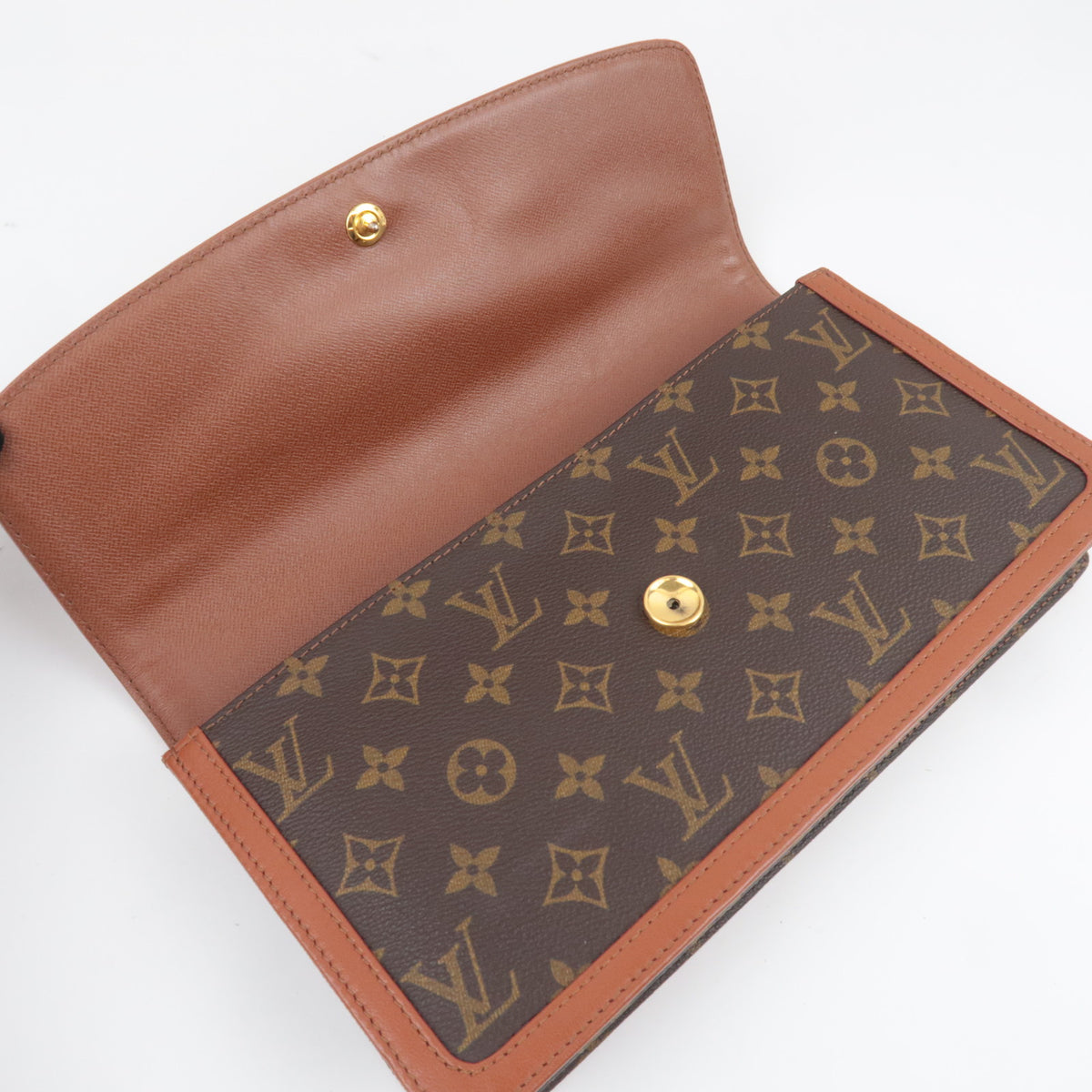 Louis Vuitton Monogram Pochette Dame GM Clutch Bag M51812