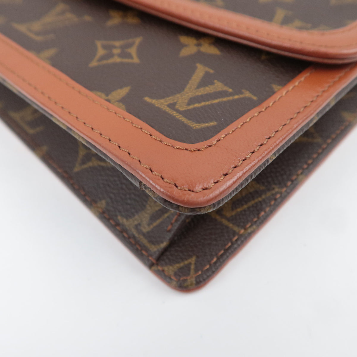 Louis Vuitton Monogram Pochette Dame GM Clutch Bag M51812