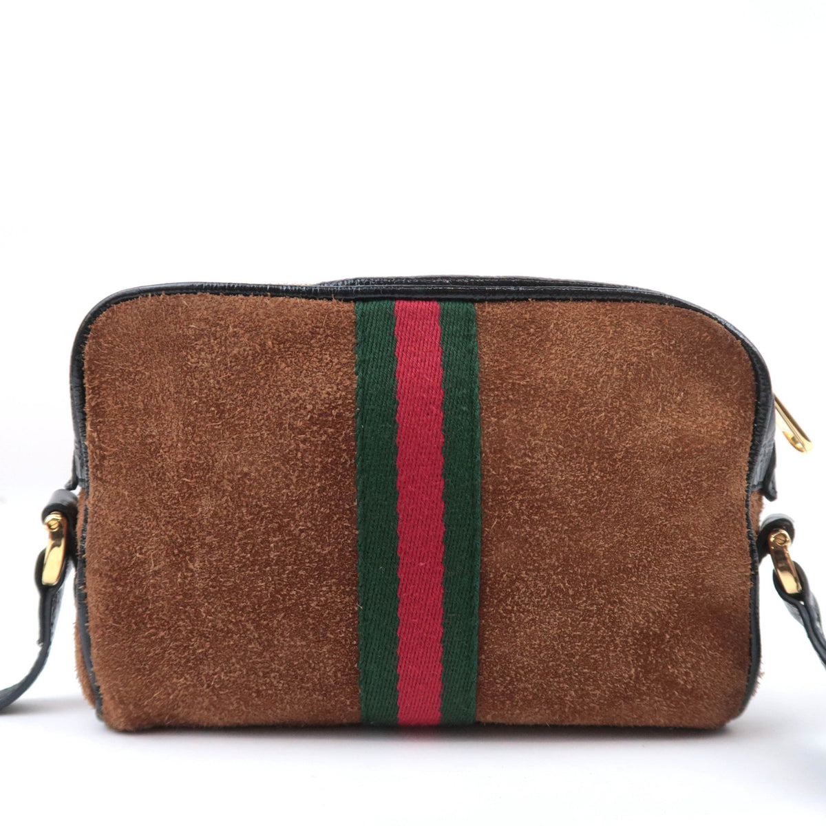 GUCCI Ophidia Sherry Suede Small Shoulder Bag 73321