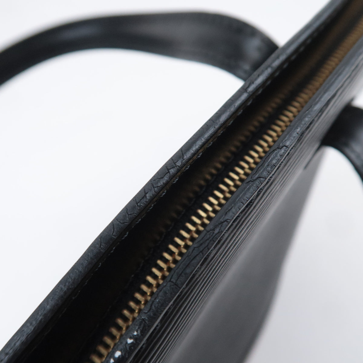 Louis Vuitton Epi Saint Jacques Shoulder Bag Noir M52272