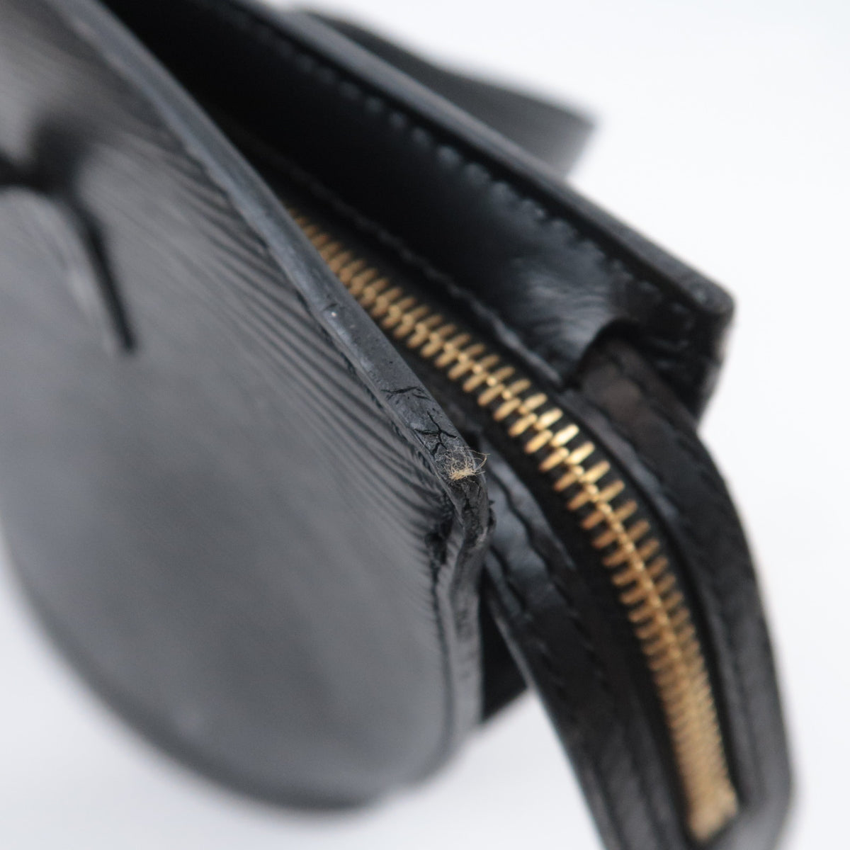 Louis Vuitton Epi Saint Jacques Shoulder Bag Noir M52272